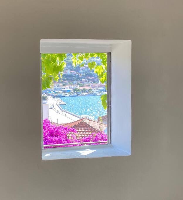 Stylish Vathy Studio With Sea View Exterior foto